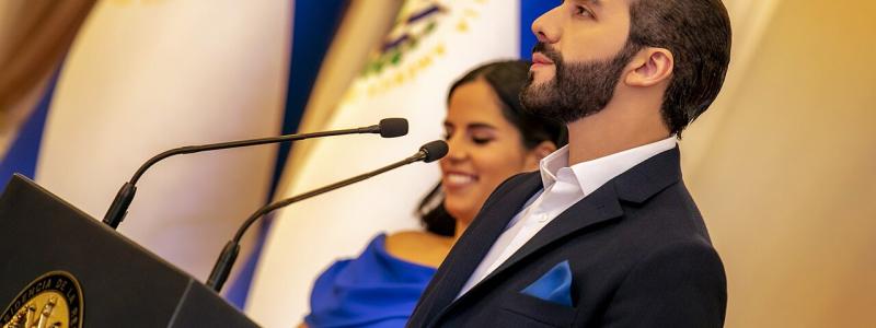 El Salvadors president Nayib Armando Bukele Ortez. Foto: Casa Presidencial, Wikimedia Commons