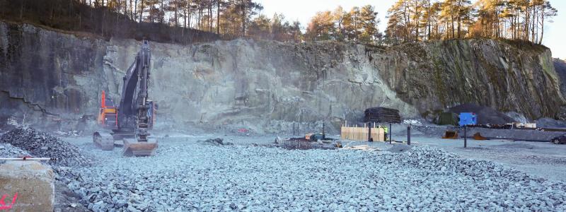 Den nya anläggningen för förorenad mark och bygg- och rivningsavfall har planerad driftsättning under fjärde kvartalet 2026.  Foto: Nordic Bulk