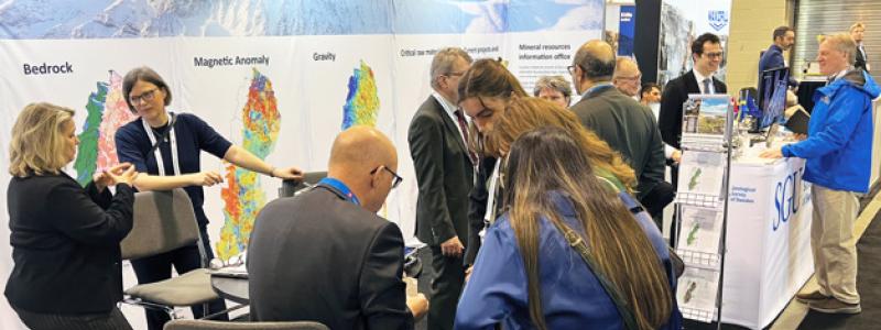 SGU kommer att vara på plats på PDAC Convention, världens största gruvmässa i Toronto i Kanada. Foto: SGU