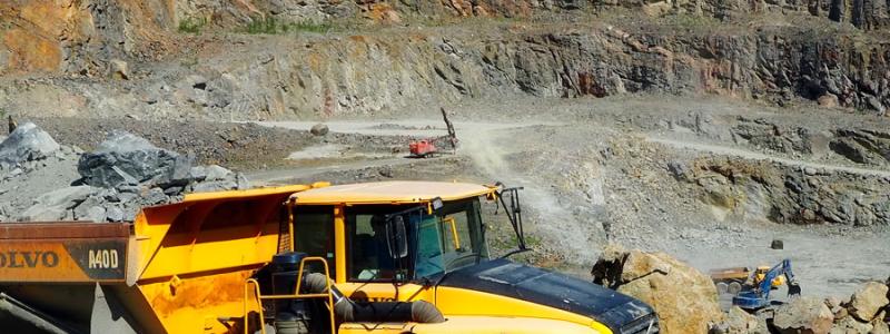Pyhäsalmi gruva, en produktiv finsk mineralkälla. Foto: Pyhäsalmi Mine