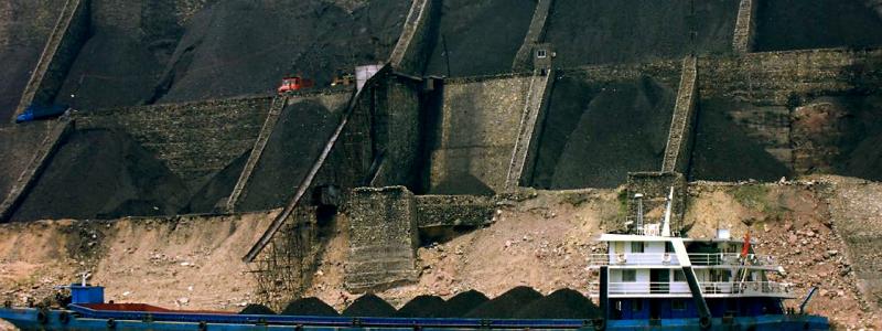 Transport av kol i Kina. Foto: Rob Loftis by Dave606/Wikimedia Commons