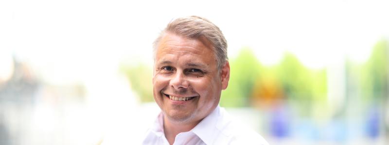 Andreas Christoffersson, vd och koncernchef för Nordisk Bergteknik. Foto: Robert Malton