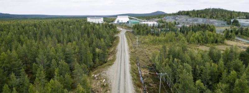 Förra året inleddes rivningsarbeten i den underjordiska delen av Pahtavaaras gruva, och dessa är nu avslutade. Dessutom har pumpningen och avvattningen av gruvan och dagbrottet upphört, vilket gör att de långsamt fylls med vatten. Rupert Finland har nu ansökt om en femtonårig förlängning av gruvtillståndet: Foto: Rupert Resources