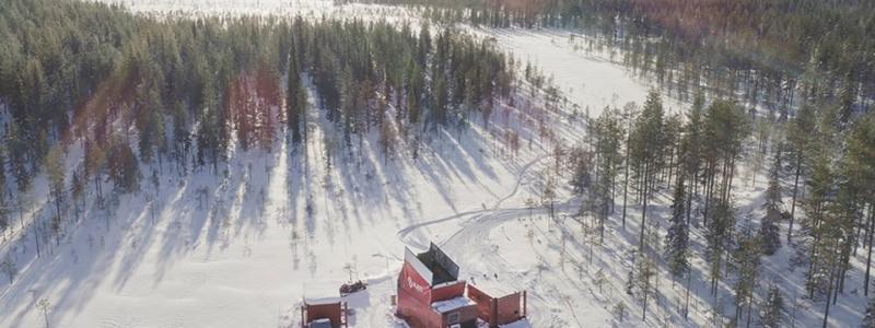 Sakatti Mining genomförde provborrningar i Viiankiaapa naturskyddsområde i Sodankylä i finska Lappland under 2023. Foto: Sakatti Mining.