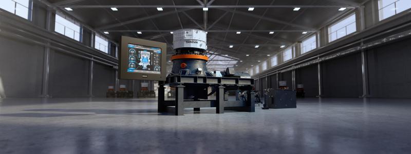 Sndviks nya uppkopplade konkrossare, nya ACS-c 5. Foto: Sandvik