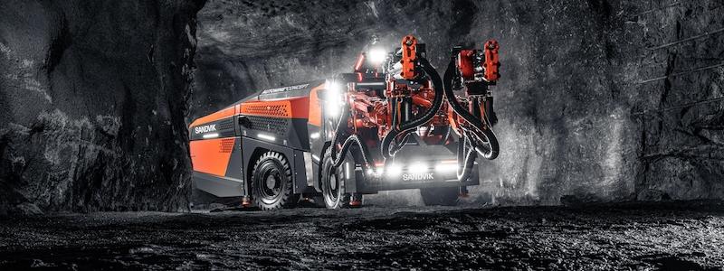 Sandviks AutoMine® Concept-borrmaskin är skräddarsydd för framtidens autonoma gruvdrift. Foto: Sandvik
