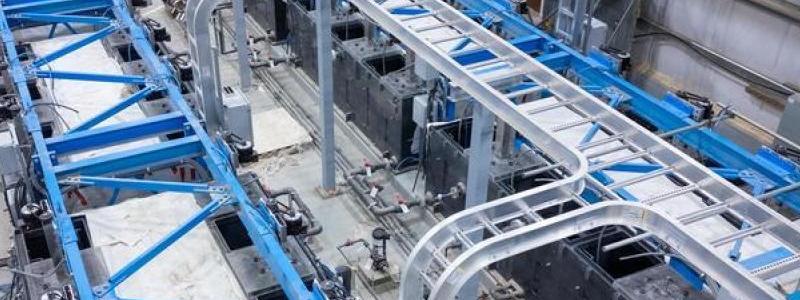 Kanadensiska Globe & Mail beskriver dessutom SRC-anläggningen som ”North America’s first vertically integrated rare-earth processing complex – capable of separation and smelting at commercial scale”.   Foto: Saskatchewan Research Council, SRC,