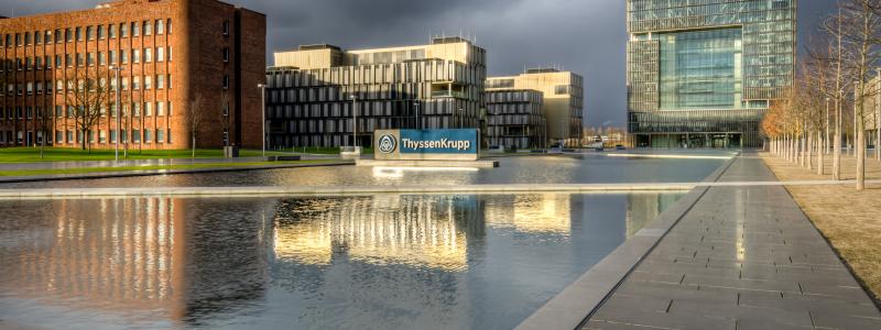 Thyssenkrupps huvudkontor. Foto: Tuxyso/Wikimedia Commons