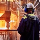 Inifrån stålverk Foto: Pia Nordlander