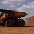 Autonoma gruvtruckar vid Hancock Iron Ores gruva Roy Hill. Foto: Epiroc