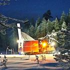 Barsele guldprojekts arbetsläger i Västerbotten. Bild: Goldsky Resources presentation.