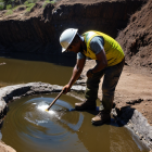 Zambia har avsatt 9 000 kvadratkilometer till Indien för mineralprospektering i ett flerårigt projekt. Ill: AI-genererad bild. Ej ett fotografi. Upphovsrätt © Conventus– AI-genererat innehåll. Inget av materialet får reproduceras eller användas i andra sammanhang utan skriftligt medgivande.