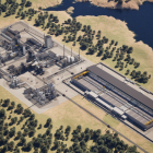 Den planerade produktionskapaciteten i det nya kopparsmältverket uppgår till 300 000 ton kopparkatoder och 1,1 miljoner ton svavelsyra per år. Foto: Metso