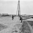 Naturgasfältet Groningen i Nederländerna 1963. Upptäckten av de enorma gasfyndigheterna ledde paradoxalt nog till ekonomisk nedgång i landet. Foto: Wikimedia Commons