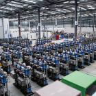 Interiör i ITM Power's fabrik i Bessemer i norra England. Foto: Trevor Smith/ITM