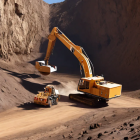 Ett av de undertecknade avtalen syftar till att förbättra mineralutvinningstekniker och positionera Saudiarabien som ett ”nav för mineralrikedomar och strategisk resursleverans”.  Arkivbild.