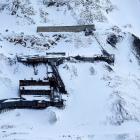 Tidigare norska kolgruvan 2 i Longyearbyen på Svalbard. Gruva 2B i Longyeardalen, den andra ingången till Gruva 2, öppnade 1937 och stängdes 1968 när det mesta av kolet hade utvunnits.  Foto: Wikipedia Commons Lic. Kredit: Bjørn Christian Tørrissen