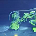 Mineralrikt bottensediment har hämtats upp från 6 000 meters djup nära Minamitorishima i Stilla havet. Foto: Minamitorishima-programmet.