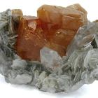 Volfram är en mycket ovanlig mineral som hittas i bland annat scheelit, uppkallat efter den svenska kemisten Carl Wilhelm Scheele. Foto: Rob Lavinsky, iRocks.com/Wikimedia Commons