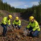 Finland är ett av de första bland EU:s medlemsländer som systematiskt kartlägger gamla gruvavfall i jakten på batterimetaller. Symbolbild: AI-genererad bild. Ej ett fotografi.
Upphovsrätt © Conventus–