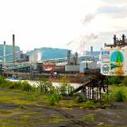 Stålverket Clairton Works i Clairton i Pennsylvania. Foto: Wikipedia Commons Lic. Kredit. Roy Luck / U.S. Steel Clairton Works.