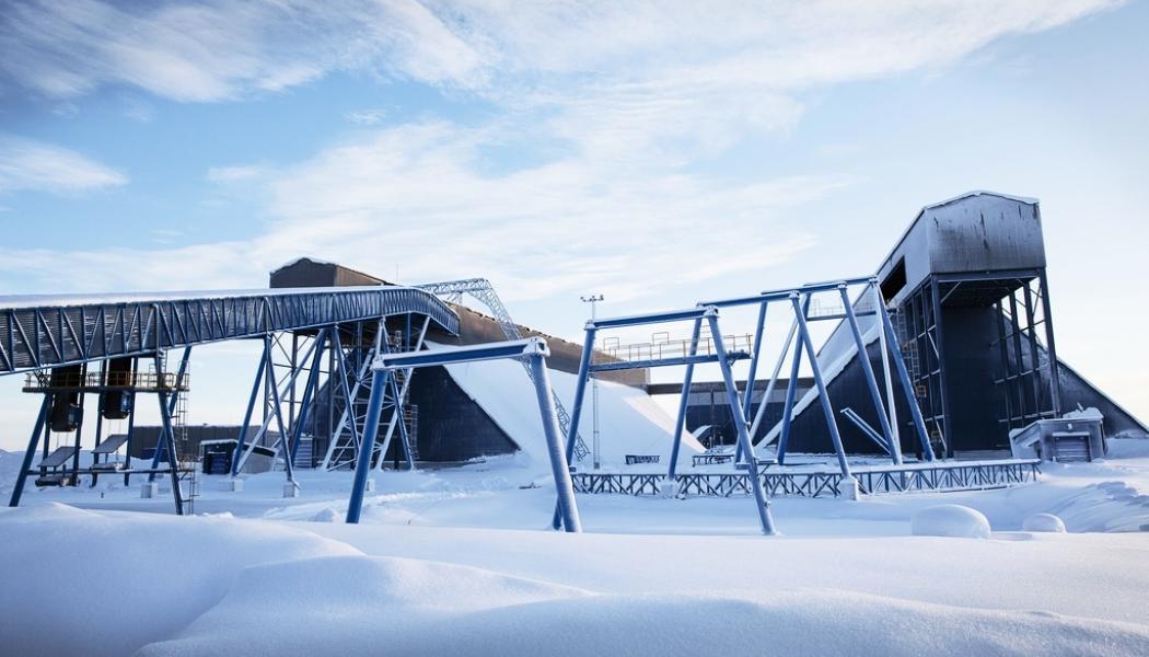 Emma-Sofia Olsson / SvD / TT: Gruvan vid Kaunisvaara då den 2015 ägdes av Northland Resources. Arkivbild.