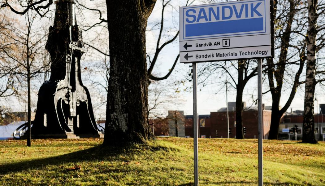 Johanna Norin/TT: Sandvik genomför sparpaket. Arkivbild.