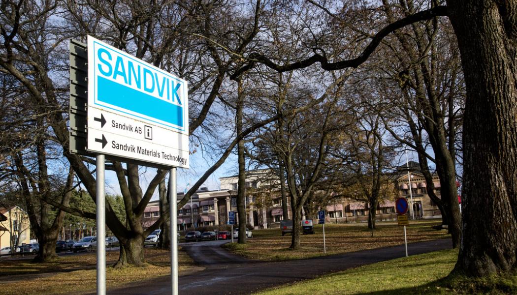 Johanna Norin/TT: Verkstadskoncernen Sandvik avvecklar verksamheten i Ryssland. Arkivbild.