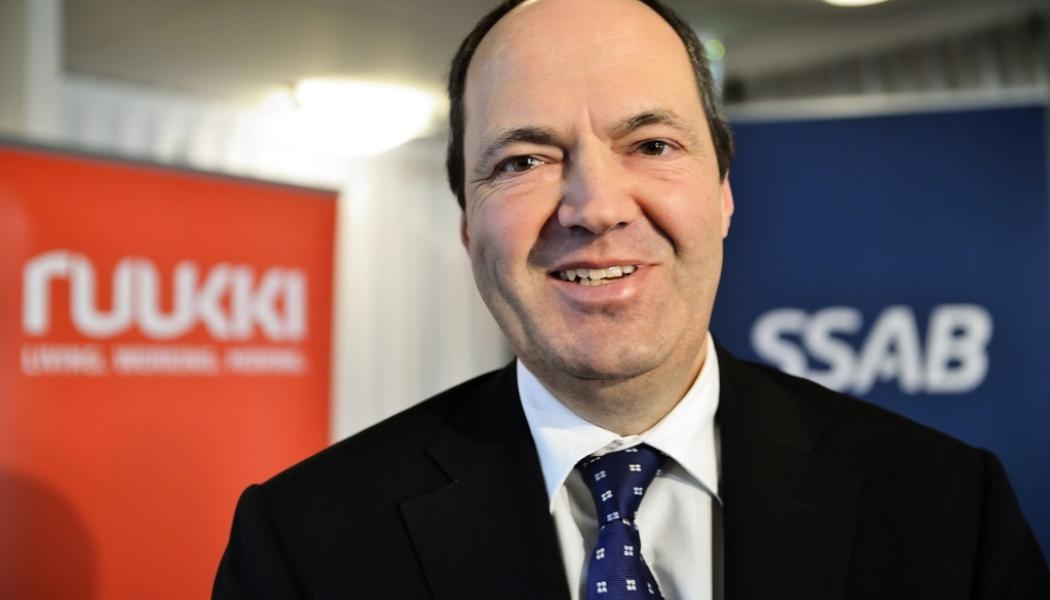 Henrik Montgomery/TT: SSABs vd och koncernchef Martin Lindqvist är nöjd med SSAB:s rekordår.
