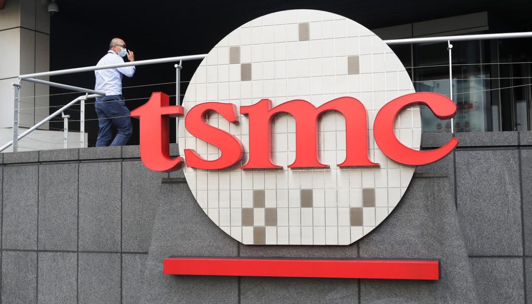 Chiang Ying-ying AP/TT: TSMC är ett Taiwans största företag och ledande inom halvledarbranschen. Arkivbild.