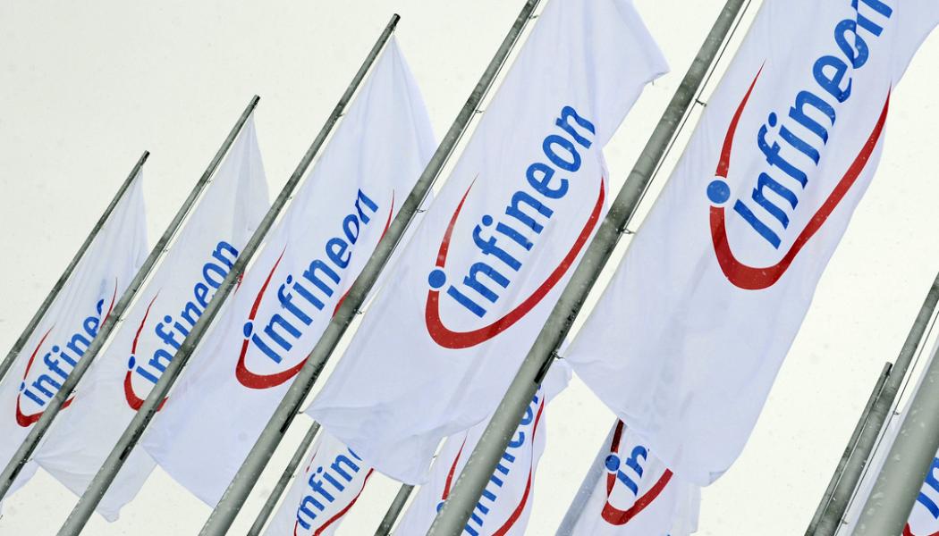 Uwe Lein/AP/TT: Infineon ser allt ljusare ut på framtiden. Arkivbild.