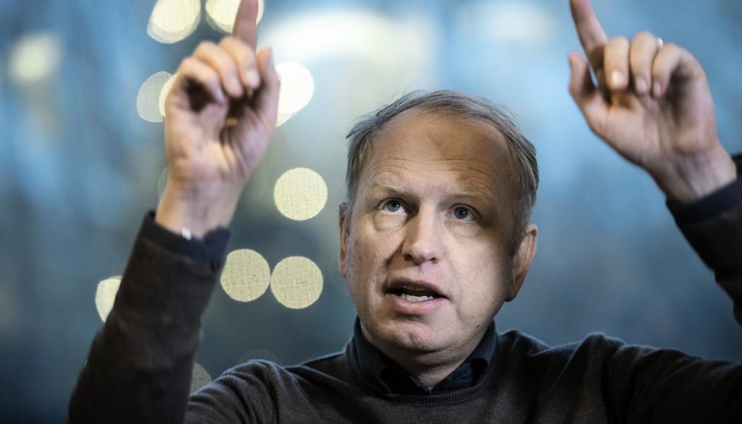 Malin Hoelstad/SvD/TT: Henrik Henriksson, vd för H2 Green Steel. Arkivbild.