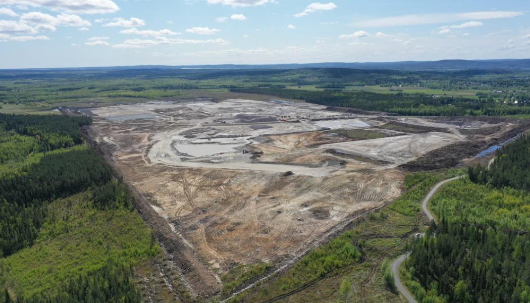 Foto: H2 Green Steel: Här ska fabriken ligga så småningom. 2025