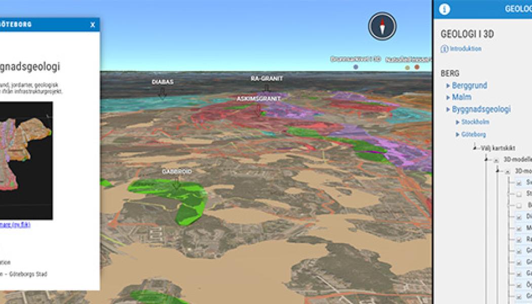 SGU:s tjänst 3D-visaren. Skärmklipp: SGU