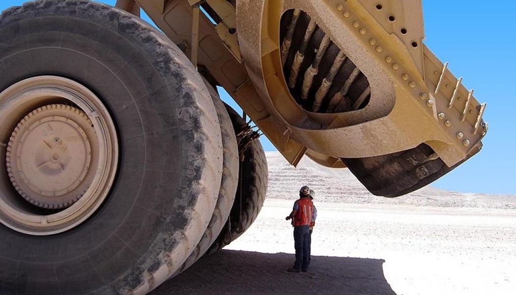 BHP:s koppargruva Escondida i Chile. Foto:  Wikimedia Commons