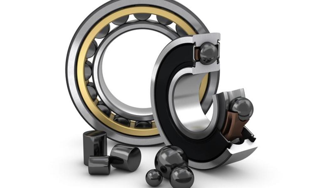 Kiselnitrid utgör en kritisk komponent i hybridlager som används i flera industriella områden och är betydelsefulla för elfordon. Foto: SKF