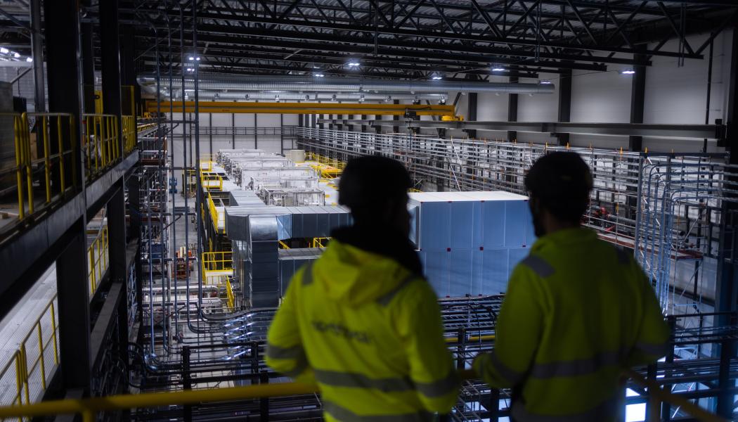 År 2020 tecknade NIB ett 10-årigt lån på 44,3 miljoner dollar med Northvolt ETT AB för byggandet av de två första battericellstillverkningsblocken. Foto: NIB