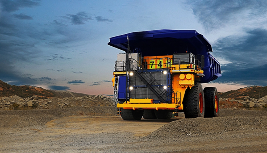 Vätgasdriven lastare. Foto: Anglo American