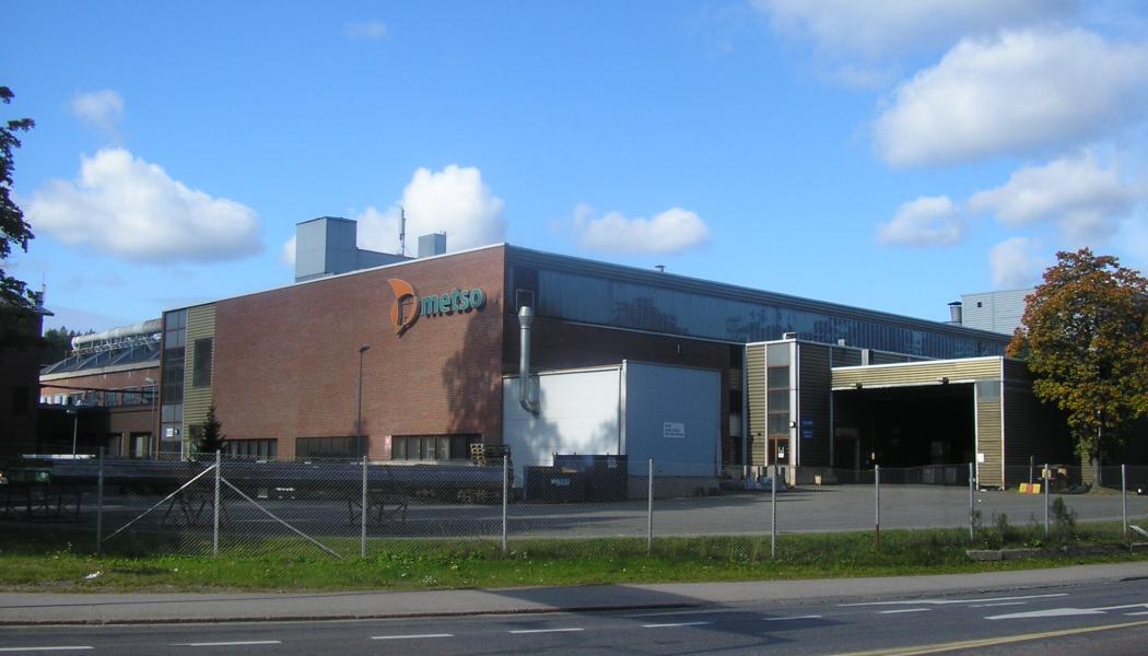 Metso-fabrik i Jyväskylä. Foto: Antti Leppanen/Wikimedia Commons