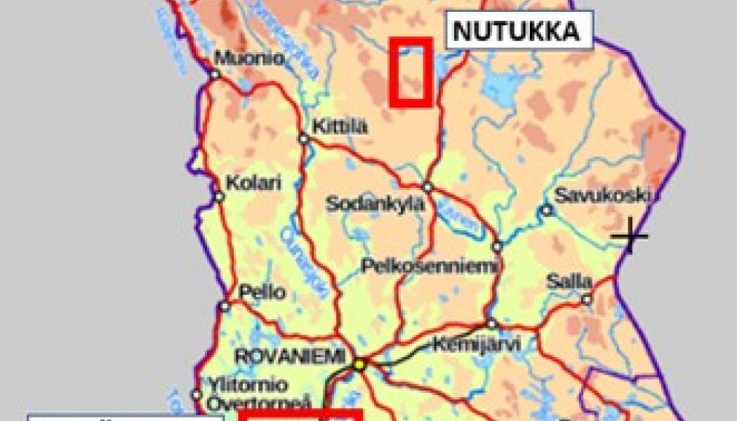 Karta: Arctic Minerals 