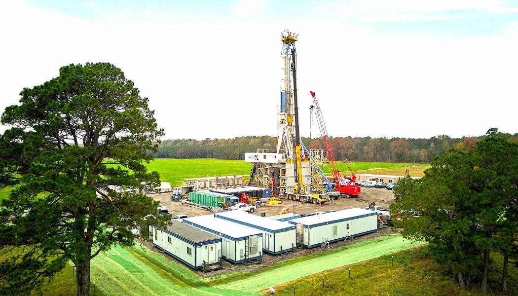 ExxonMobils första litiumrigg är en del av ett värderingsprogram som pågår i Arkansas. Till 2030 siktar företaget på att producera tillräckligt med litium för att stödja tillverkningen av ungefär 1 miljon elbilar. Foto: EXXONmobil
