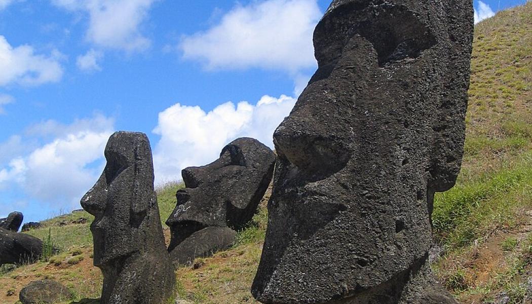 Påskön eller Rapa Nui är mest känt för sina stenstoder. Foto: Aurbina/Wikimedia Commons
