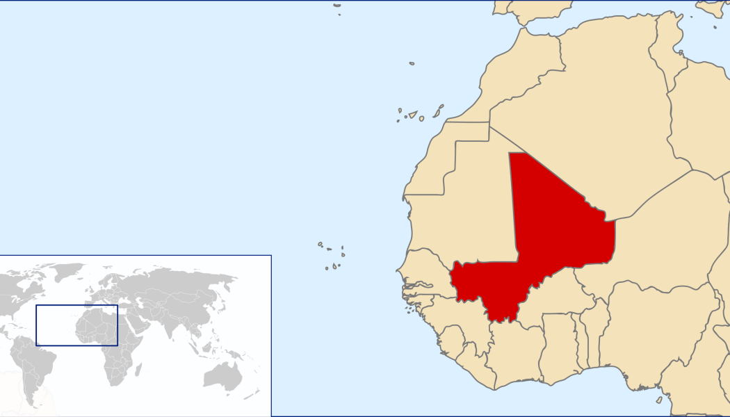 Västafrikanska Mali är en av Afrikas största guldproducenter. Bild: Rei-Artut pt/Original by User:Vardion/Wikimedia Commons 