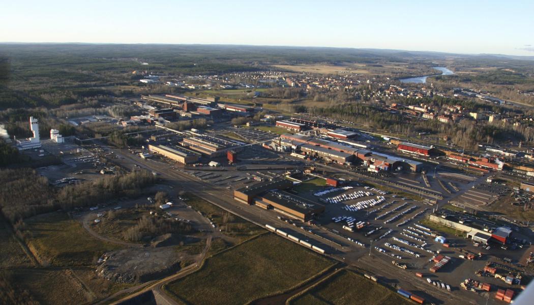 Stålverket i Avesta. Foto: Outokumpu