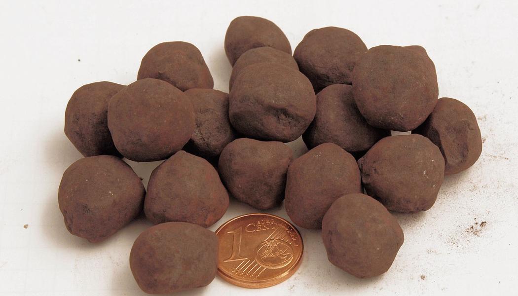 Järnmalmspellets. Foto: Bobo11/Wikimedia Commons