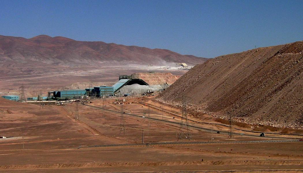 Escondida i Chile är världens största gruva. Foto: Bpierreb/Wikimedia Commons