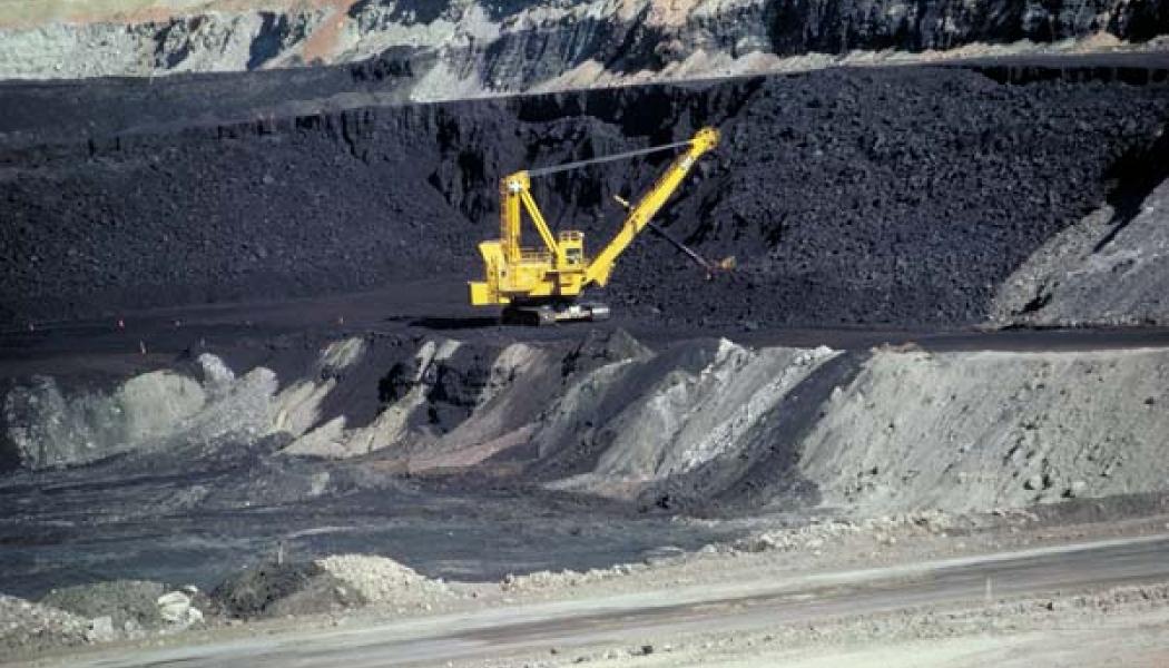 Kolgruva i öppet dagbrott i Wyoming. Foto: Wikimedia Commons