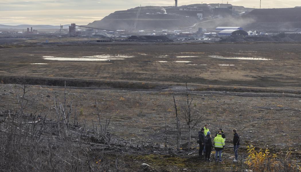 Viscariaområdet ligger strategiskt beläget i utkanten av Kirunas stadskärna, och med närhet till bland annat malmbanan och europavägen E10.  