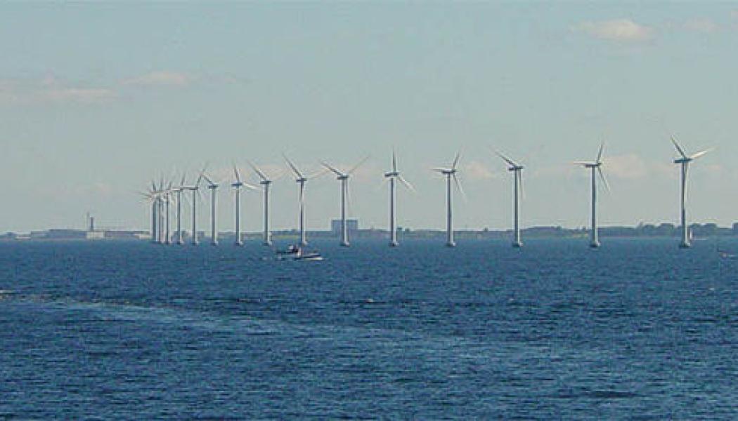 Vindkraftspark i Danmark. Foto: Wikimedia Commons