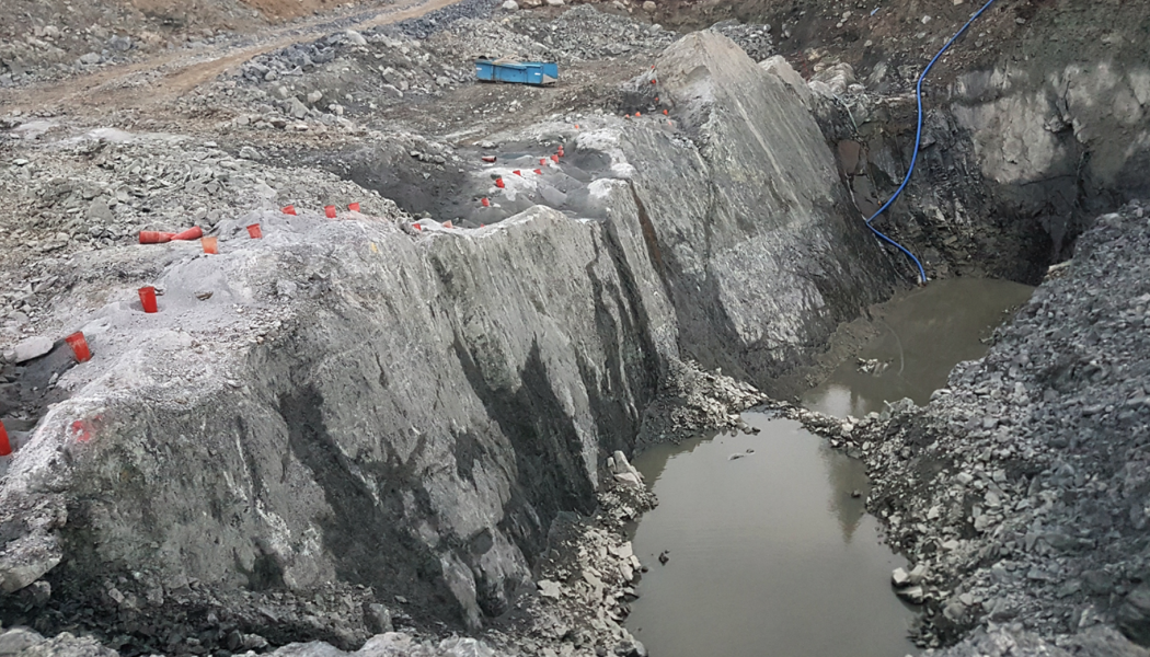 Fäbodtjärn är Sveriges första nya gruva på 10 år. Foto: Botnia Exploration